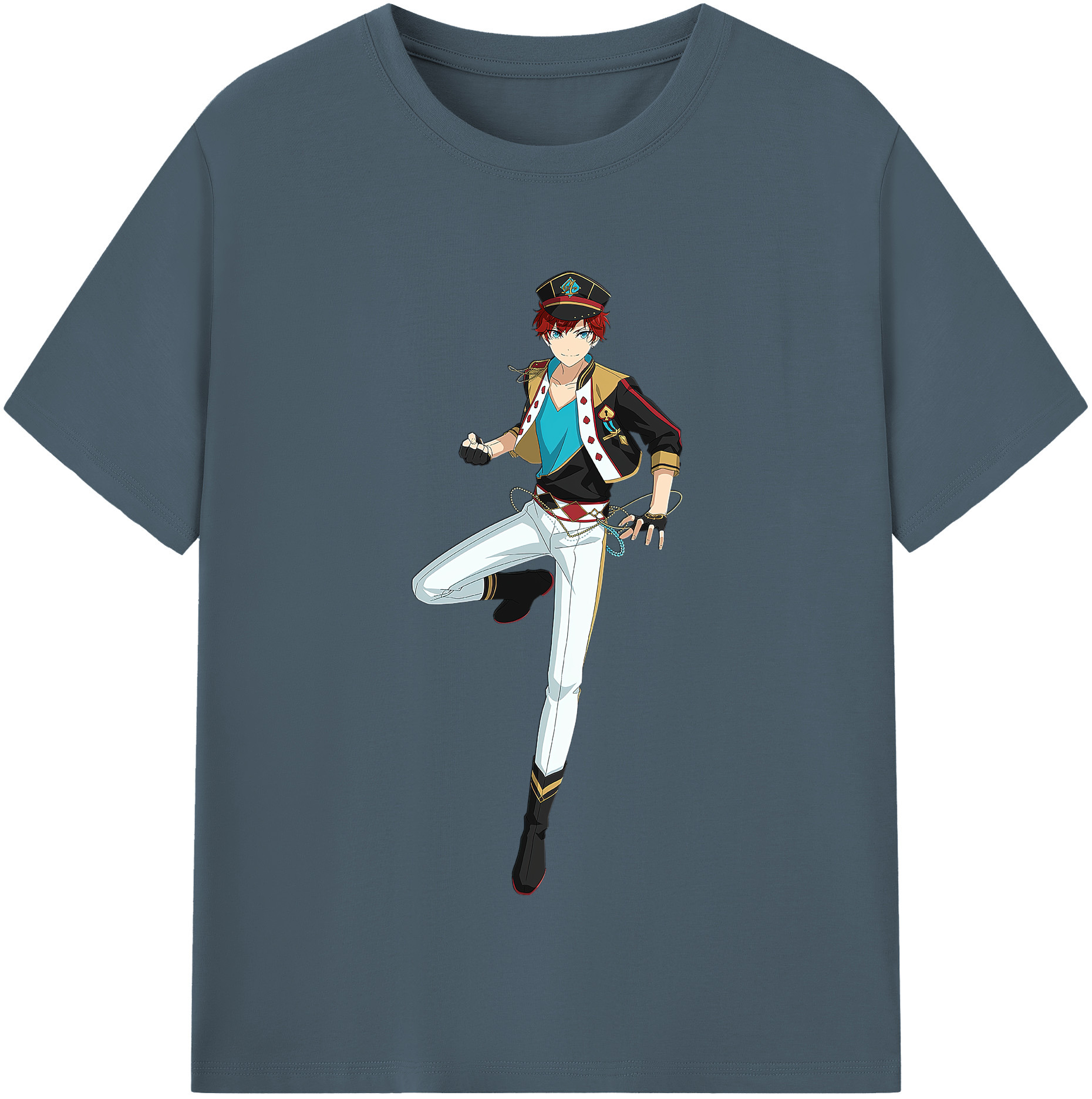 （画像用） あんさんぶるスターズ! Ensemble Stars 綿100％半袖Tシャツ（フロントプリント）